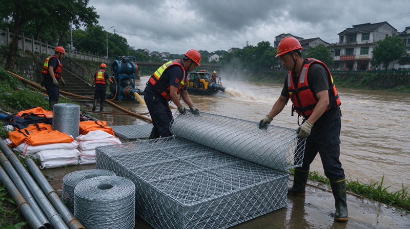 Changshu Jianghe Oloa Puipuia Lologa Tuuina Atu Gabion & Galvanized Mesh Materials mo Inner Mongolia Faʻalavelave Faʻafuaseʻi Lagolago Poloketi Changshu Jianghe Oloa Puipuia Lologa Tuuina Atu Gabion & Galvanized Mesh Materials mo Inner Mongolia Faʻalavelave Faʻafuaseʻi Lagolago Poloketi