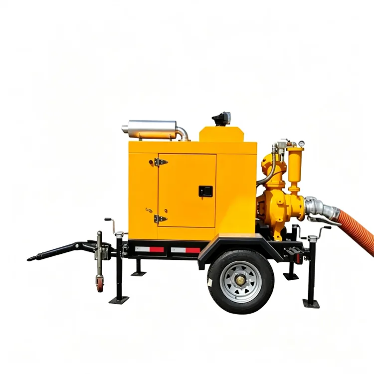 CZ Fa'asologa o le Self-priming Diesel Engine Pump Unit